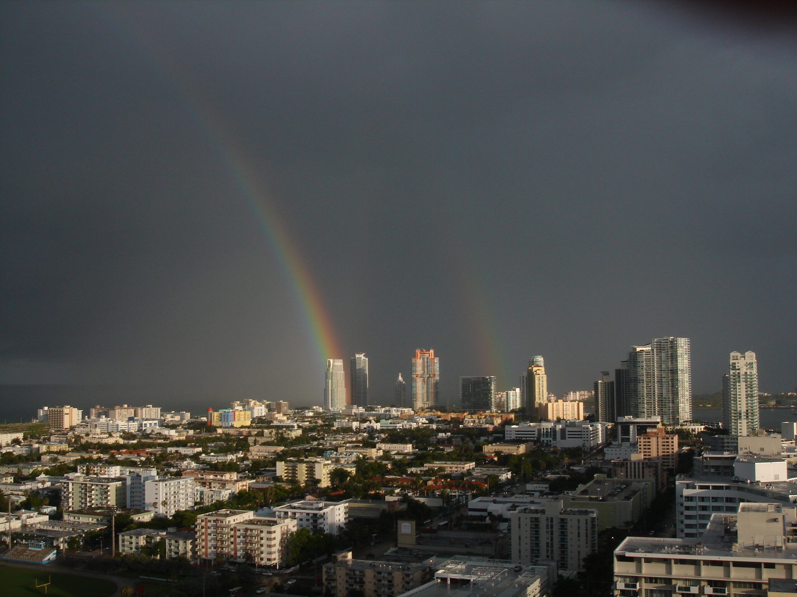 Miami Center Skyline