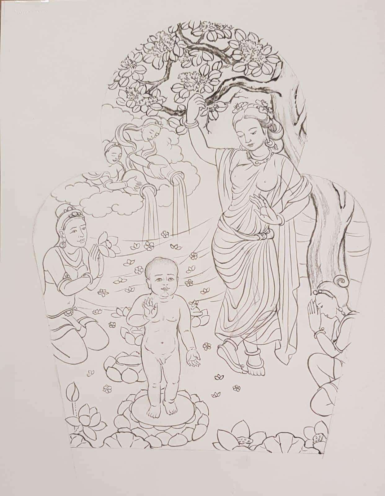 Artist rendering - Miraculous Birth